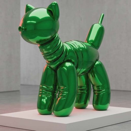 Deflated Balloon Kitty Cat