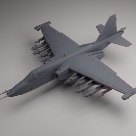 古着人気アイテム 🪖 Sukhoi Su-25 Grach Frogfoot・ STL File for ・Cults その他