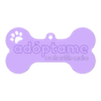 ESP_ Adoptame Perro.stl Adopt Me Dog Cat Necklace Dog Necklace
