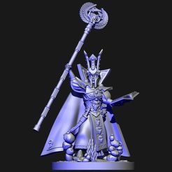 1ew.jpg Fichier 3D Elfes têtus Maître de la tour de Canreig・Objet pour impression 3D à télécharger, HoloMiniatures