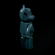 Untitled_Viewport_020.png Bearbrick Articulated Low poly faceted Articulated