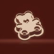c11.png cookie cutter stamp bear