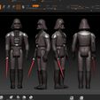 ScreenShot317.jpg Star-Wars Darth Vader Kenner Kenner Style Action figure STL OBJ 3D