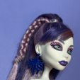 IMG_5289.jpeg Monster High Great Scarrier Reef/Basic Posea Reef doll earrings replacement