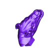 Cerberus_head_3(45mm).stl STL file Cerberus・3D print object to download