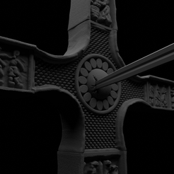 Preview1.png Cross from the Dracula movie by BramStocker 3D print model