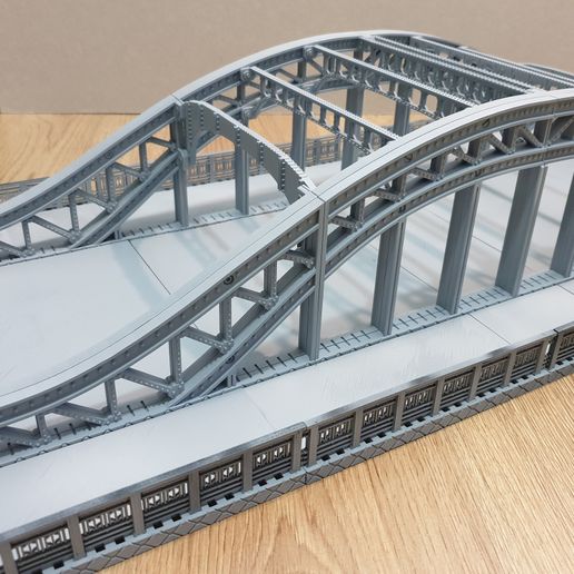 🌉 Steel bridge・ STL File for ・Cults