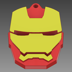 1-LLAVERO-IRONMAN.png STL file IRONMAN KEYCHAIN・Model to download and 3D print