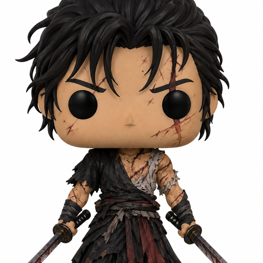 Samurai 2 katanas funko