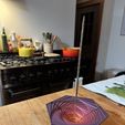 Spiral Hexagon Incense Holder