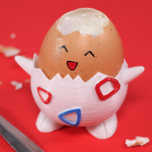 Pokemon Togepi Egg Cu 3D model