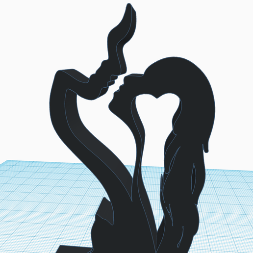 couple-in-love-sculpture-1.png Escultura Hombre Mujer Beso, Estatua de Amor, Amor Eterno Pareja Enamorada