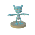 render21.png Goblin monster with patches in TPose