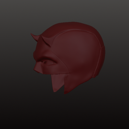 🪖 Daredevil custom cowl・ STL File for 3D printing・Cults