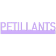 Petillants.stl Labels for wine cellar