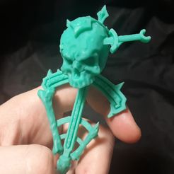 1.jpg STL file Undead staff・3D printer design to download