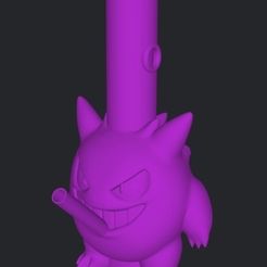 Captura-de-Pantalla-2023-03-17-a-las-20.08.41.jpg Fichier STL GENGAR POKEMON BONG 112X140X198MM GRINDERKING・Objet pour impression 3D à télécharger