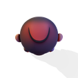 015.png Modelo 3D de gorila / macaco com baixo teor de poliéster - Pronto para imprimir e jogar