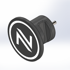 nidecker-assemblage3.png Archivo STL Soporte de pared NIDECKER Snowboard・Objeto para impresora 3D para descargar