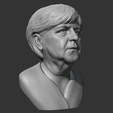 06.png Angela Merkel 3D print model