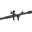 RPG-7-anti-tank-grenade-launcher.png OBJ file RPG-7 anti-tank grenade launcher・3D printer design to download