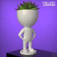 TIMUX_MD4_1.jpg ROBERT PLANT POT STANDING WITH SHOES