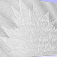 hojas-p7.png Wave Panel 3D CNCrouter Aspire STL DXF Furniture wall art