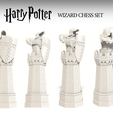 tower-0.png HARRY POTTER WIZARD CHESS SET - Tower