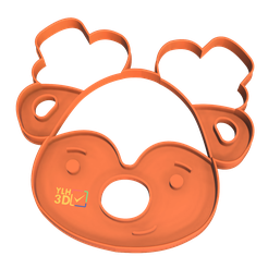 reno2.png STL file CHRISTMAS COOKIE CUTTER CHRISTMAS RENO REINDEER 3・Template to download and 3D print