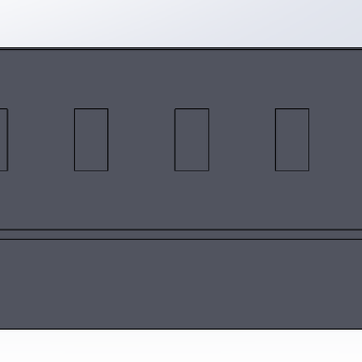 SUPPORT CLE USB 3D model