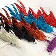 1-d.jpg STL file JAPANESE CARP FISH, ARTICULATED KOI・Model to download and 3D print