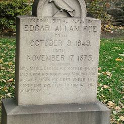 450px-Edgar_allan_poes_grave.jpg Fichier STL gratuit La tombe commémorative de Poe・Objet à télécharger et à imprimer en 3D