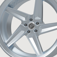 St14.png Versetzter Felgensatz - Forgiato Schmiederäder "G Code" - Echte Felgen für Scale Modellautos (STL FILES - MIT UND OHNE NABEN)