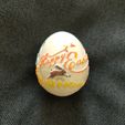 IMG_20210326_094643.jpg Free STL file Easter Eggs. versions 1-4. paint and decorate Easter eggs.・3D printer model to download