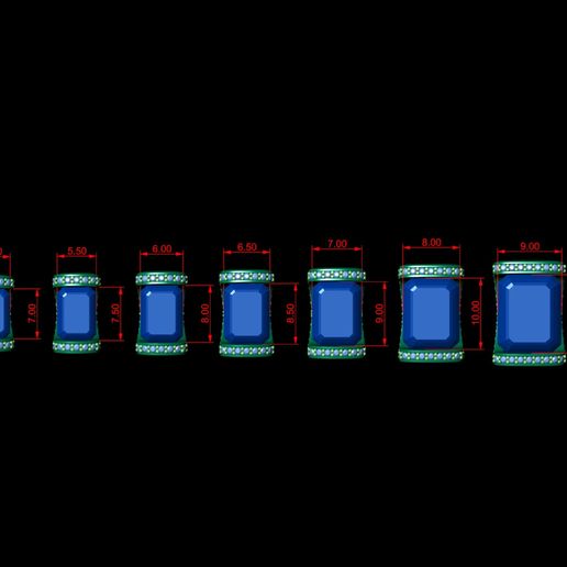 1.jpg Насадки для колец с изумрудами Тип 2 - 10 шт.