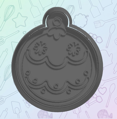 Gingerbread Ornament Cookie Cutter