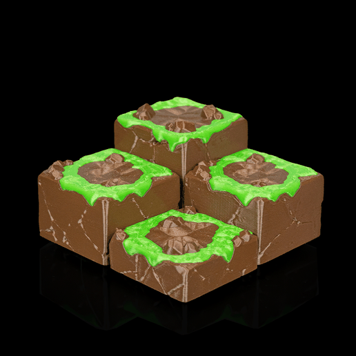 🎨 Tactics Tiles - Display・ 3D File for 3D printing・Cults