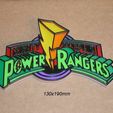 power-rangers-cartel-letrero-logotipo-impresion3d-videojuego.jpg Power Rangers, Mighty, Morphin, poster, sign, logo, print3d, console, Sega, xbox, playstation, xbox, playstation