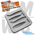 2in-skrimpin-tmwb-4.png Molde de 2″ para isco de camarão SKRIMPIN | Molde de 4 cavidades para isco de plástico macio STL