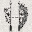 project_20240226_1351468-01.png lion wall art lions wall decor his and hers safari decoration
