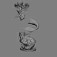 000.jpg STL-Datei ARIEL KLEINER MERMAID DISNEY Prinzessin ANIMATION CHARAKTER STATUE・3D-druckbare Vorlage zum herunterladen