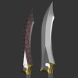 Kanshou-and-Bakuya-Full-Render-2.jpg Fate Stay Night Unlimited Blade Works - Archer Swords Kanshou and Bakuya