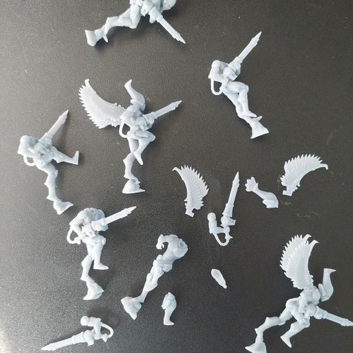 Space Elf Swooping Hawk Proxy - Craftworlds Exodus Wargaming
