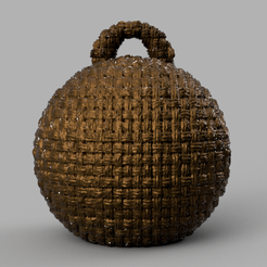 12 rendu 1 .png Fichier STL gratuit Boule de noel・Design à télécharger et à imprimer en 3D