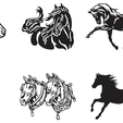 2019-02-19-4.png Vector Laser Cutting - 30 Draft Horses