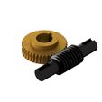 CD55İ40WSGK1.jpg Worm Gear - Center D. 55 mm - Ratio 35 & 40 - Worm with Shaft