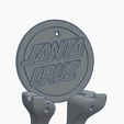 Captura-de-Pantalla-2023-03-15-a-las-11.55.08.jpg SKATEBOARD WALL HANGER ...Skateboard wall mount...CLASIC LOGO EASY PRINT PRINTING WITHOUT SUPPORTS READY TO PRINT