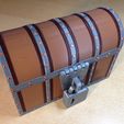 IMG_3245.jpg Treasure Chest Box with Lock! Four Color or One...