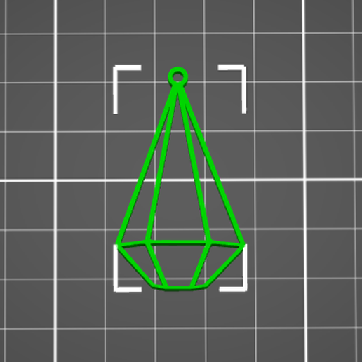 DIAMOND PENDANT FOR NECKLACE, JEWELRY, EARRINGS, CHARM 3D model