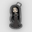 6-2.jpg the addams family - wednesday merlina family - freshie molds - silicone mold box - 7 pack stl